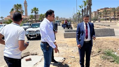نائب محافظ الدقهلية يتابع أعمال التطوير والتجميل بمدينة جمصة