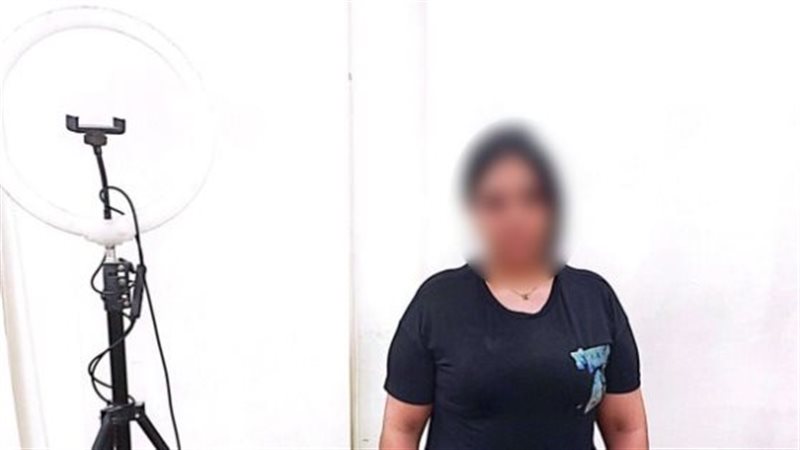 ضبط صانعة محتوى بالجيزة