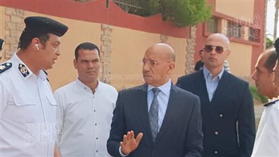 مدير أمن بورسعيد يتفقد لجان الثانوية العامة للاطمئنان على الحالة الأمنية (صور)