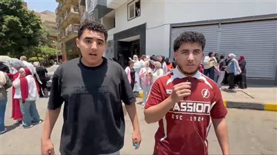 بعد أول يوم امتحانات، طالب ثانوية عامة: هنشجع المنتخب ونرجع نذاكر (فيديو)