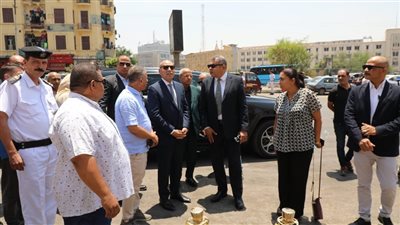 محافظ القاهرة يتفقد أحياء المنطقة الشمالية 
