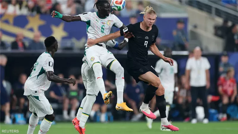مباراة النرويج والسنغال