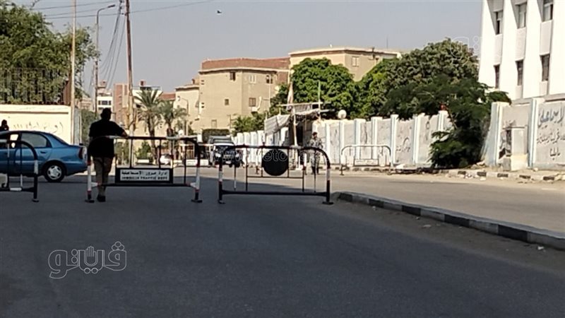 جانب من إخلاء محيط