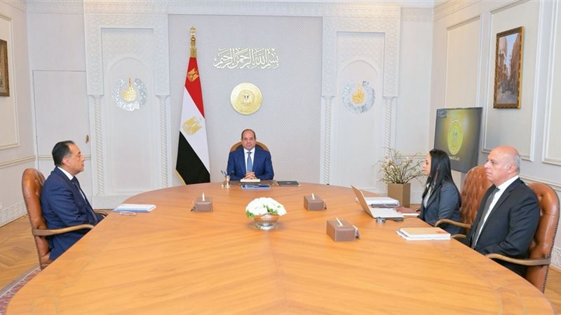 اجتماع الرئيس السيسي
