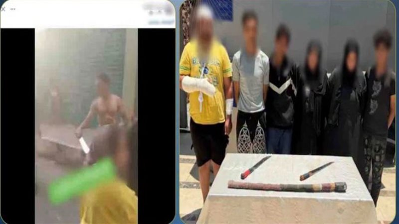 ضبط طرفي مشاجرة الأسلحة