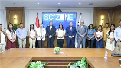 اقتصادية قناة السويس تستقبل وفدًا من جمهورية مدغشقر