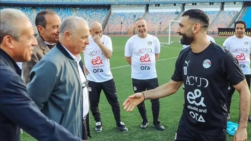 محمد صلاح وهاني أبو