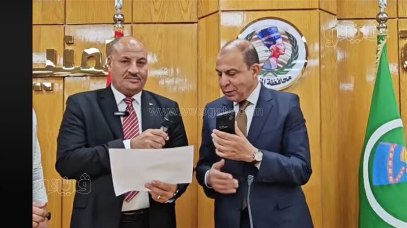 محافظ المنيا يعتمد