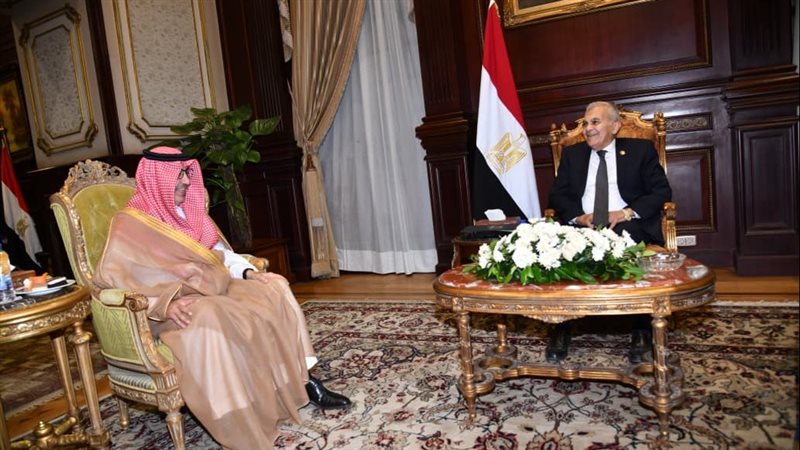 استقبال السفير السعودي