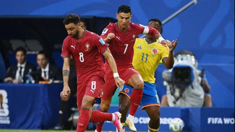 البرتغال وكولومبيا،