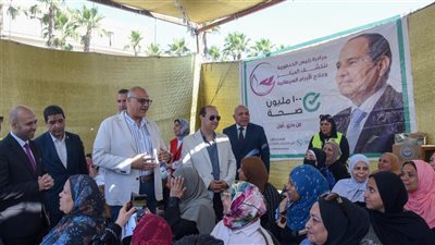 محافظ الإسكندرية يشهد انطلاق الحملة القومية للتبرع بالدم