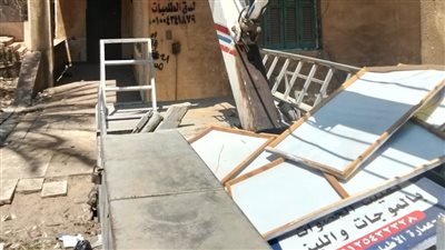 إزالة 504 إعلانات مخالفة وتوفيق أوضاع 1818 آخرى بميادين الشرقية