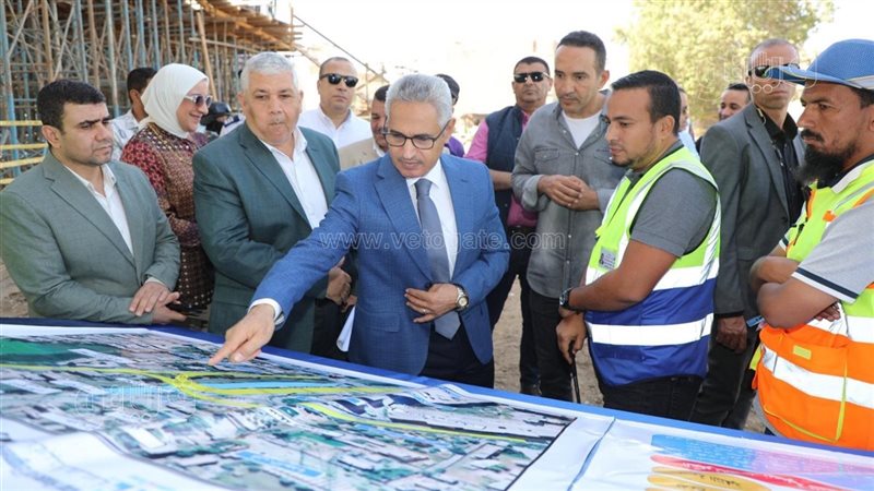 محافظ بني سويف يتابع