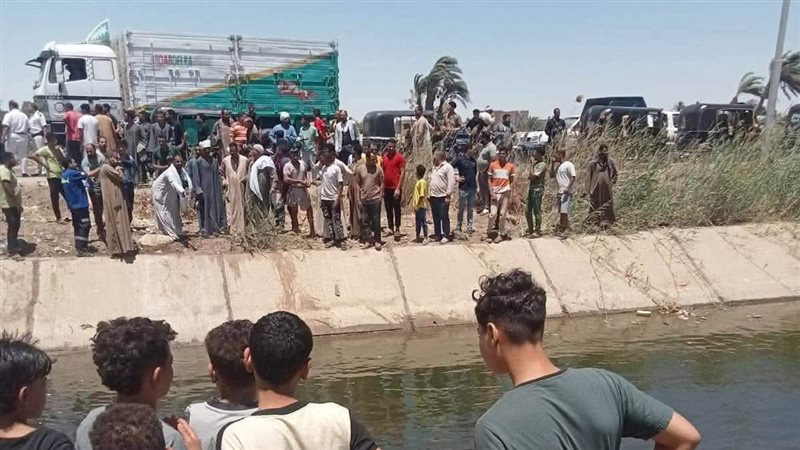 موقع سقوط حادث تروسيكل
