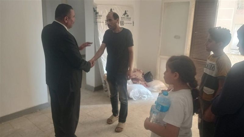 تسكين الأسر المتضررة