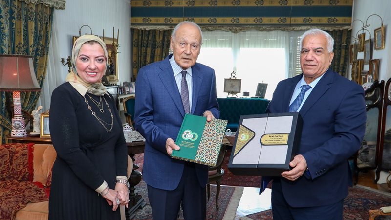 أبو الغيط خلال تسلمه