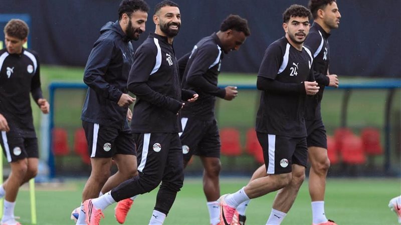منتخب مصر يستعد لأستراليا،