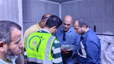 ضبط 4 أطنان لحوم غير صالحة للاستهلاك داخل مصنع بالعبور