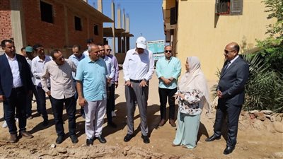 محافظ جنوب سيناء يتابع الموقف التنفيذي لمشروع تقسيم الشباب الجديد بمدينة الطور