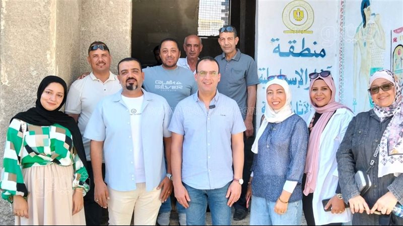 أعضاء البعثة الأثرية
