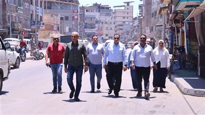 جولة ميدانية لمحافظ دمياط في عزبة البرج لمتابعة جودة الخدمات المقدمة للمواطنين