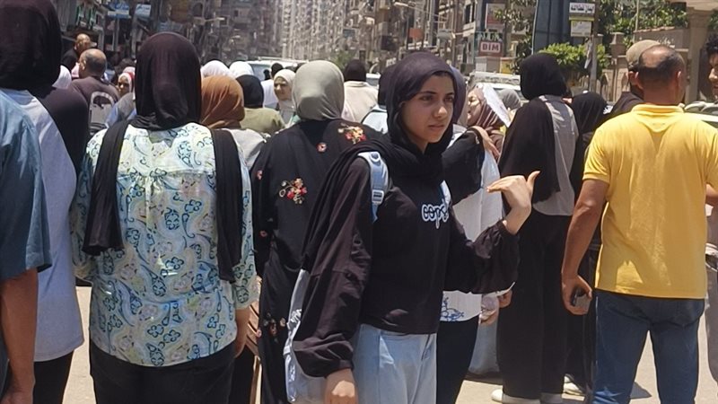 طلاب الثانوية بالمنصورة،