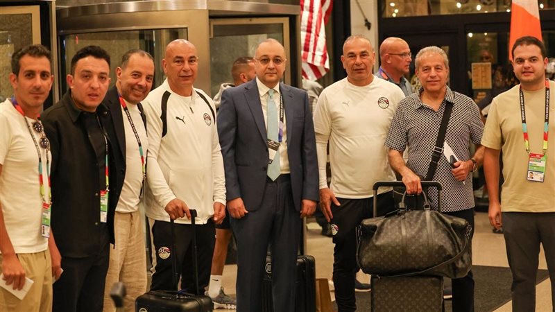 استقبال منتخب مصر،