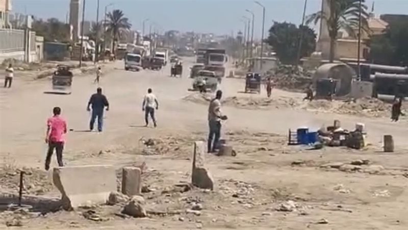 التعدي على حملة الإزالة،