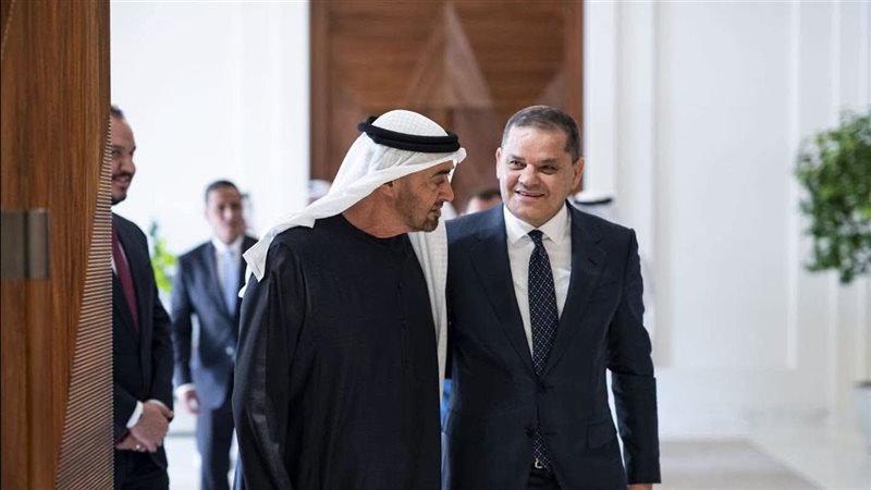 بن زايد والدبيبة