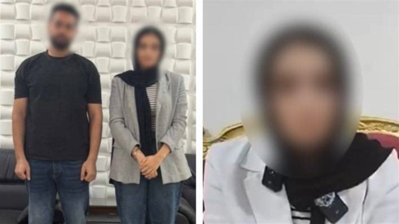 حقيقة استغاثة سيدة