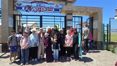 جهاز دمياط الجديدة ينظم يوما ترفيهيا لذوي الهمم وأسرهم بشاطئ 
