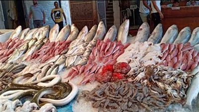 أسعار السمك اليوم السبت، البلطي يبدأ من 64 جنيها وانخفاض المكرونة 30 جنيها
