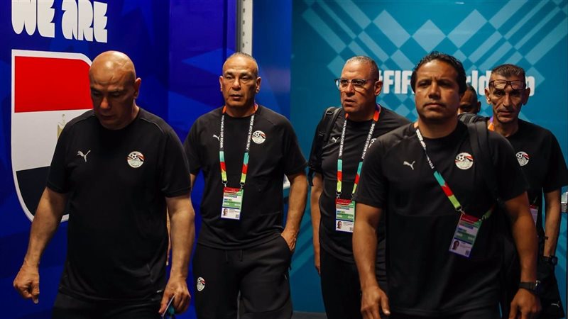 منتخب مصر يصل ملعب