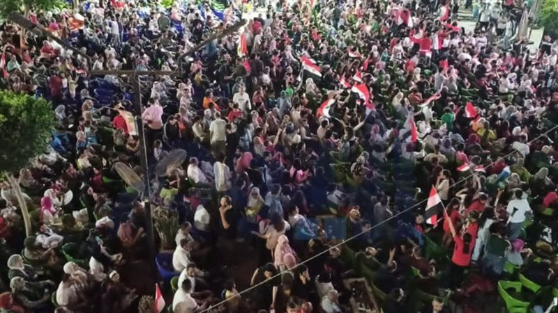 احتفالات أهالي أسيوط