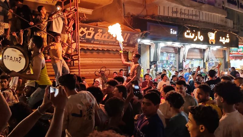 أجواء الفرحة في شوارع