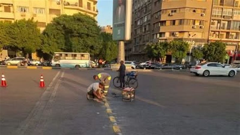 مطب أمام نادي الزمالك