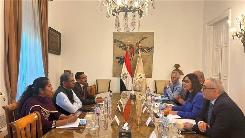 لقاء وزيرة الثقافة