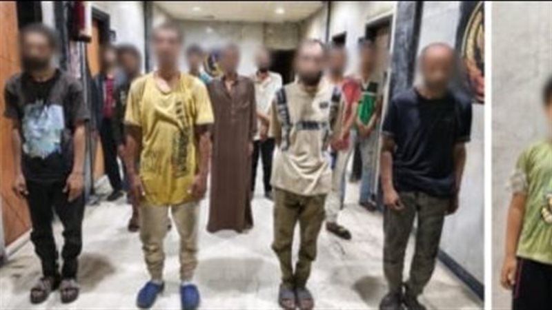 ضبط 11 شخصا بتهمة