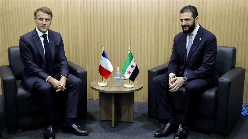 ماكرون والشرع