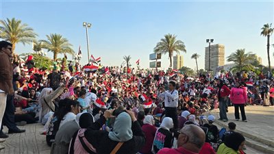 فرحة جماهير مصر في مركز شباب الجزيرة بعد الهدف الأول بشباك الأرجنتين (فيديو)  