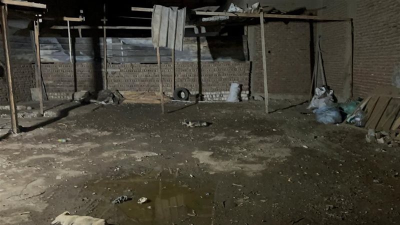 مخزن فرز وتجميع القمامة
