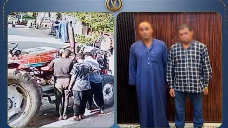ضبط المتهم بالتعدي