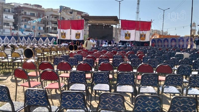 جانب من الاستعدادات،