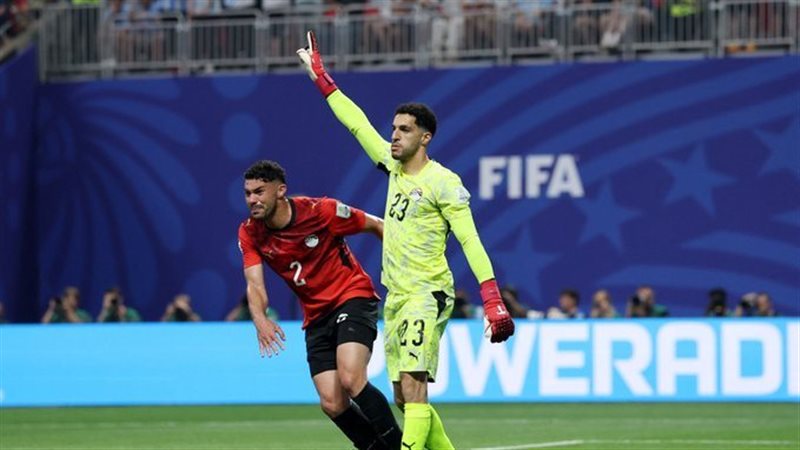منتخب مصر يتقدم على الأرجنتين بهدف ياسر إبراهيم في الشوط الأول 