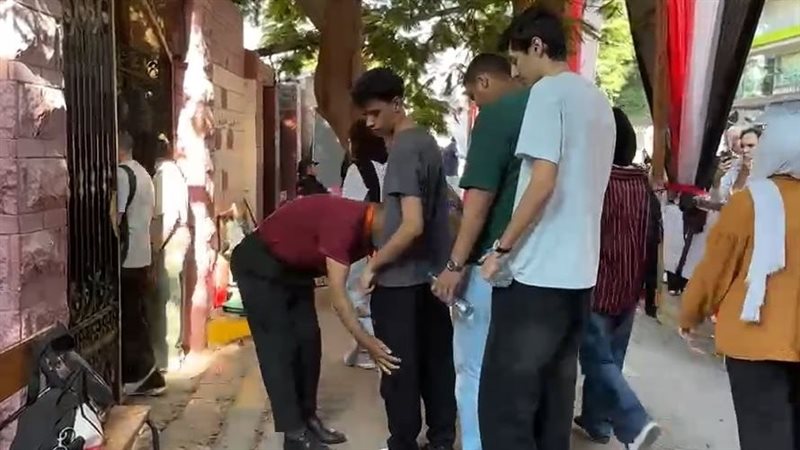 تفتيش طلاب الثانوية