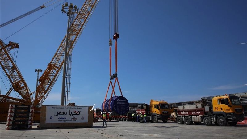 تركيب وعاء ضغط المفاعل