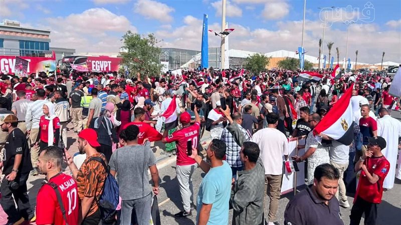 استقبال منتخب مصر
