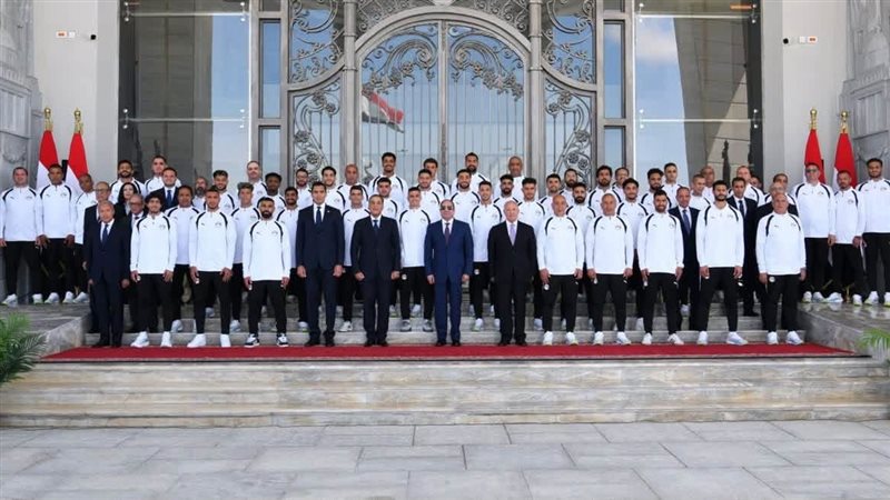 استقبال الرئيس السيسي
