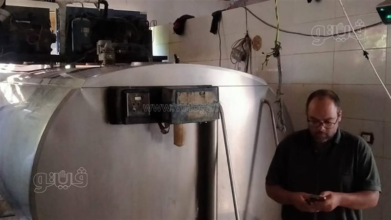 ضبط 7 أطنان ألبان
