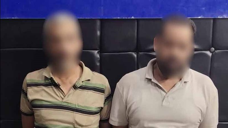 ضبط شخصين سرقا حقيبة